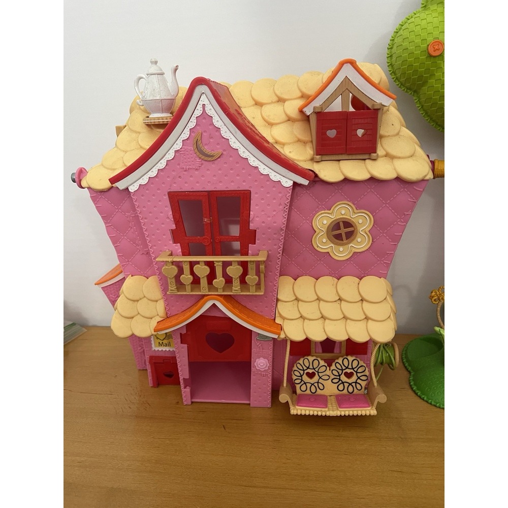 Lalaloopsy Sew Sweet Playhouse Dollhouse & Tree House As Is Incomplete - Picture 2 of 13